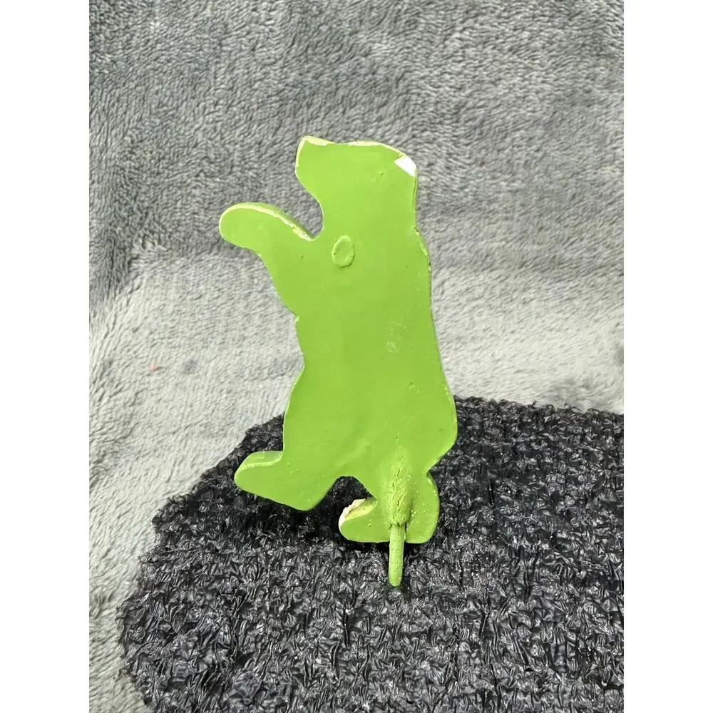 Vintage Plaster Circus Animal Cake Picks Toppers Lot 7 Horse Bear Elephant 1940s